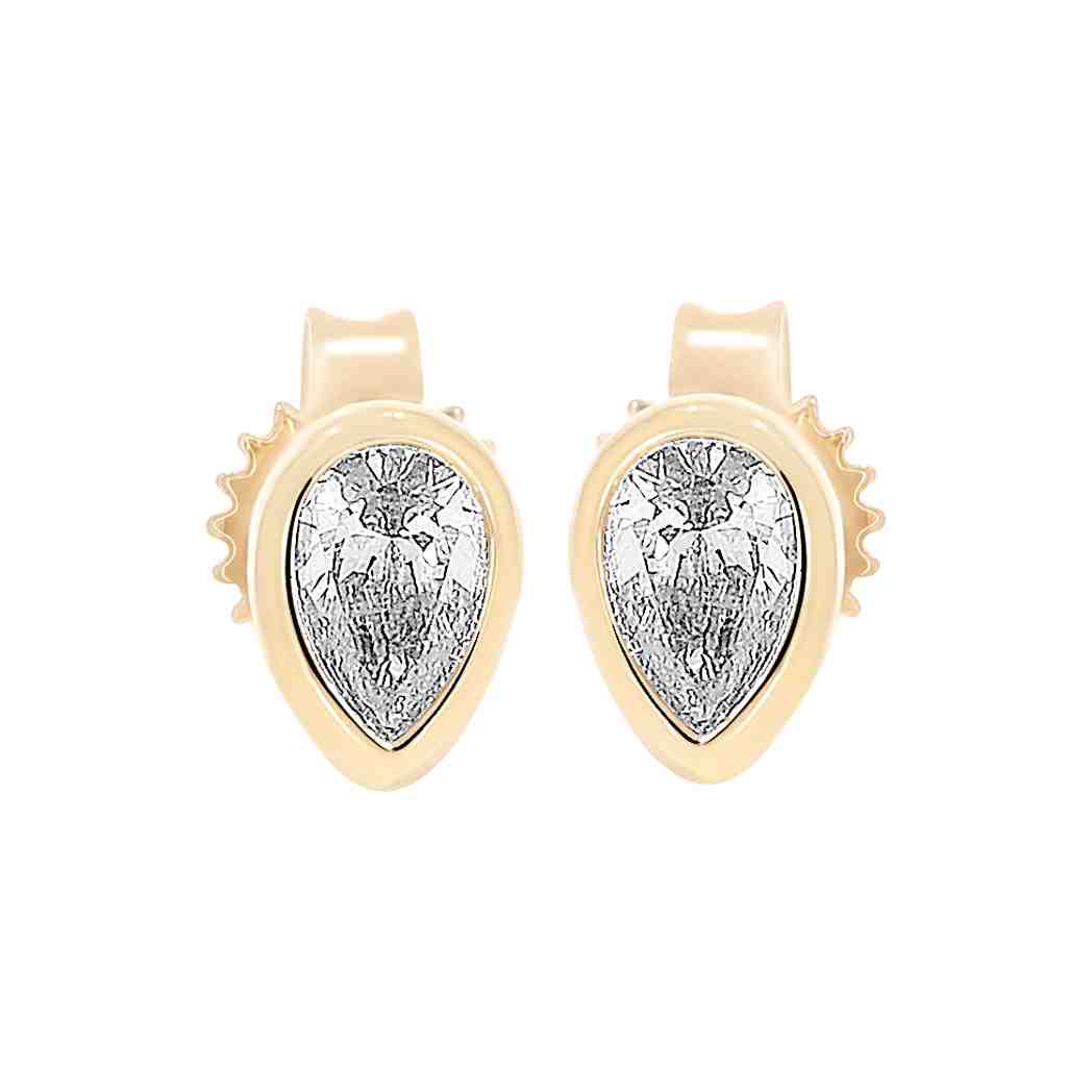 Pear Shape Diamond Stud Earring ER22339A